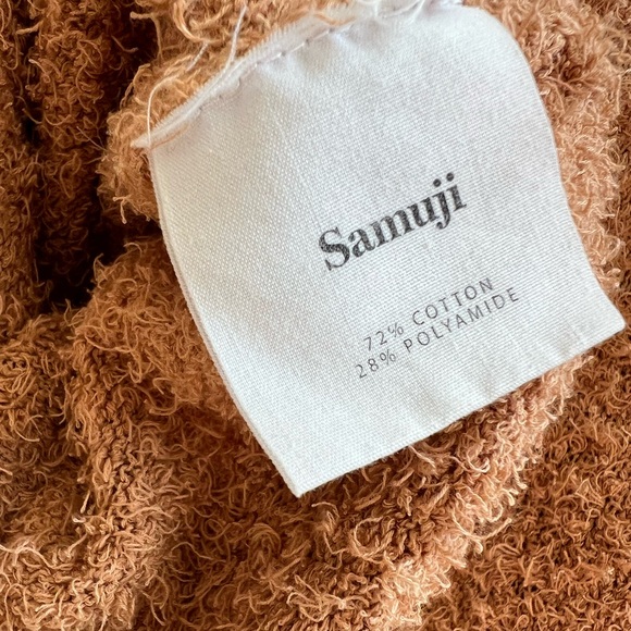 Samuji Fuzzy Textured Tank Top M - Picture 3 of 8